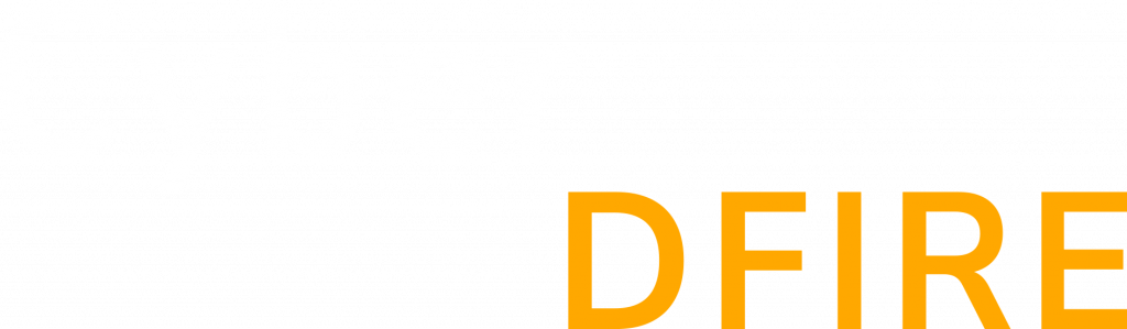 CyberDFIRE White Logo